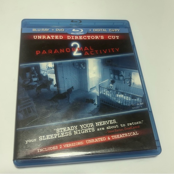 Paranormal Activity 1 & 2 Bundle Blu-ray/DVD/Digital Code combo - Picture 5 of 7